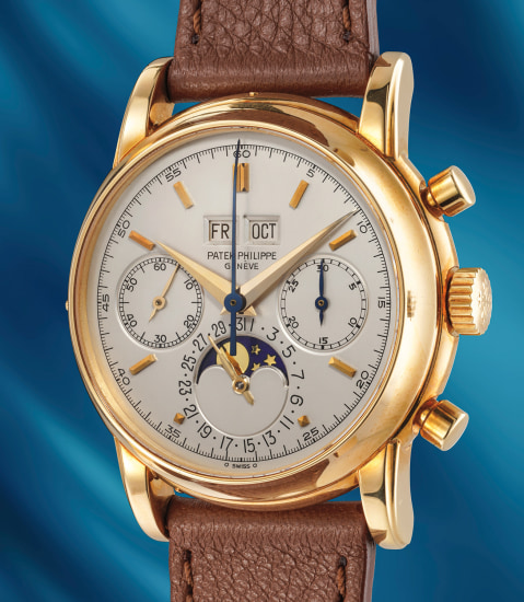 Patek Philippe 2438 Perpetual Calendar: A Rare 18K Gold Timepiece with Moon Phases