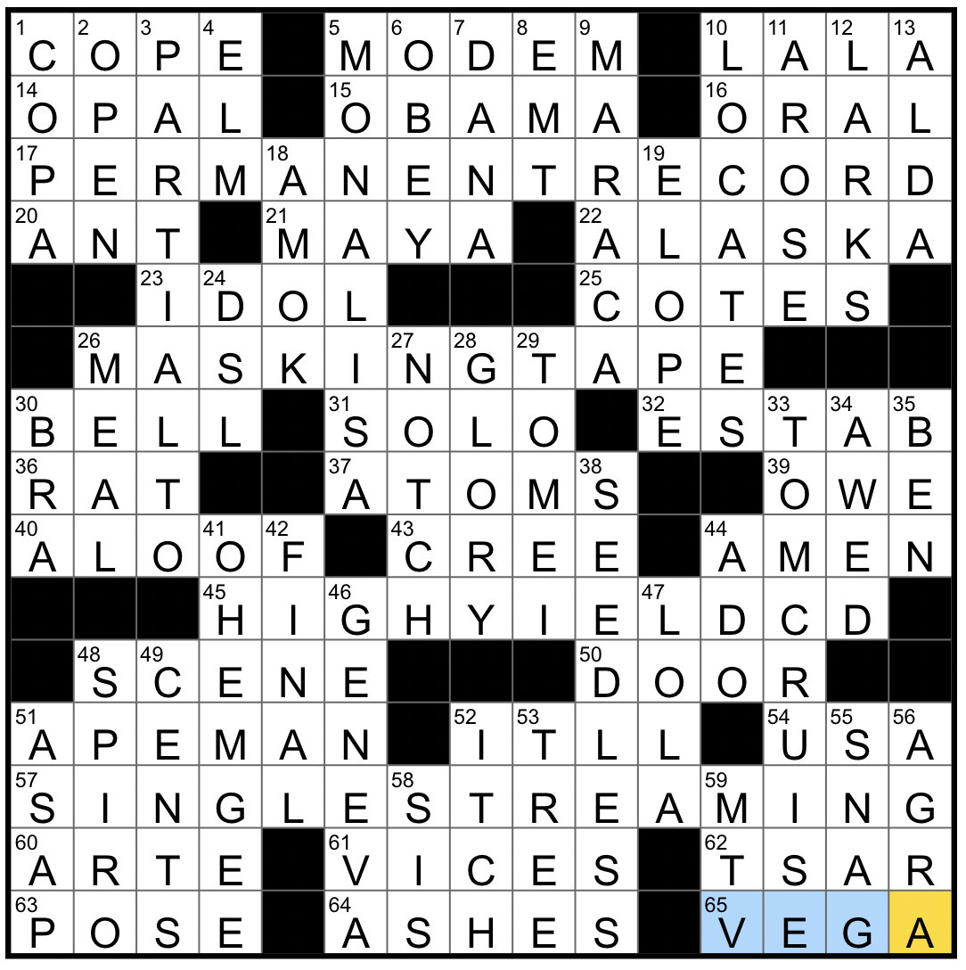 Solved: Patek Philippe, for One Crossword Clue (October 23 Puzzle)