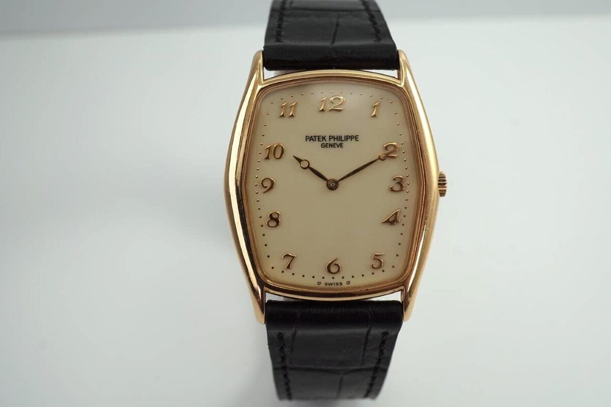 Patek Philippe 3842R: Authentic Gondolo Wristwatch with Full Set & Warranty