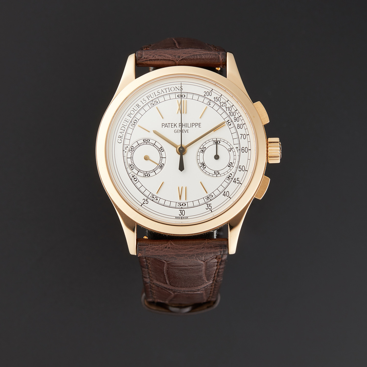 Patek Philippe 5170J 18K Gold Chronograph – A Timeless Investment