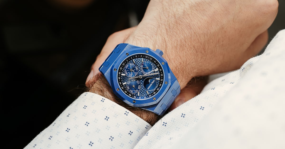 Blue Ceramic Audemars Piguet: A Unique Blend of Luxury and Craftsmanship