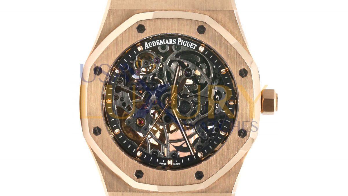 Buy Rose Gold Audemars Piguet Royal Oak Skeleton 15305OR: Exclusive Luxury Watch