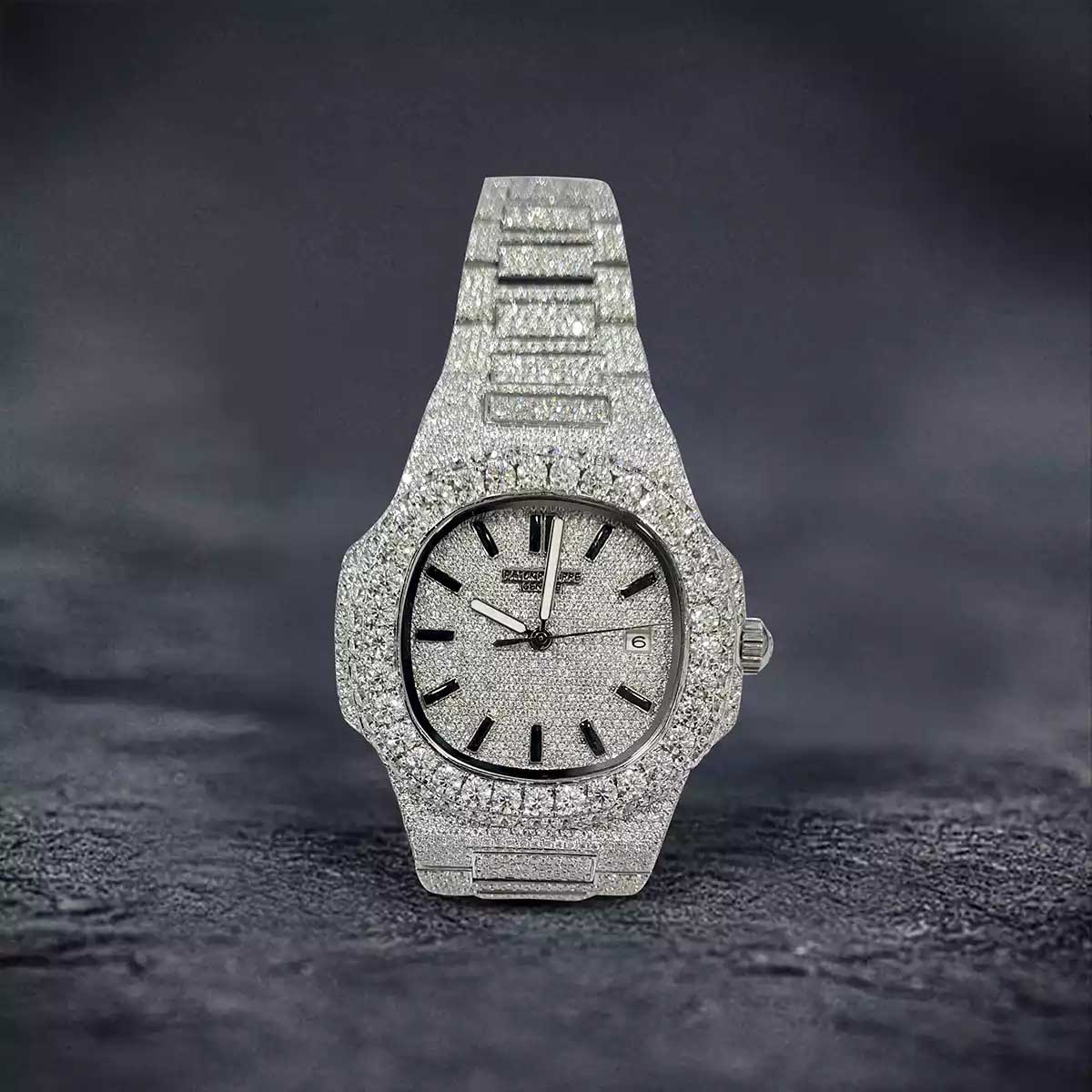 Patek Philippe Nautilus Iced Out: The Ultimate Luxury Watch with Diamond Embellishments