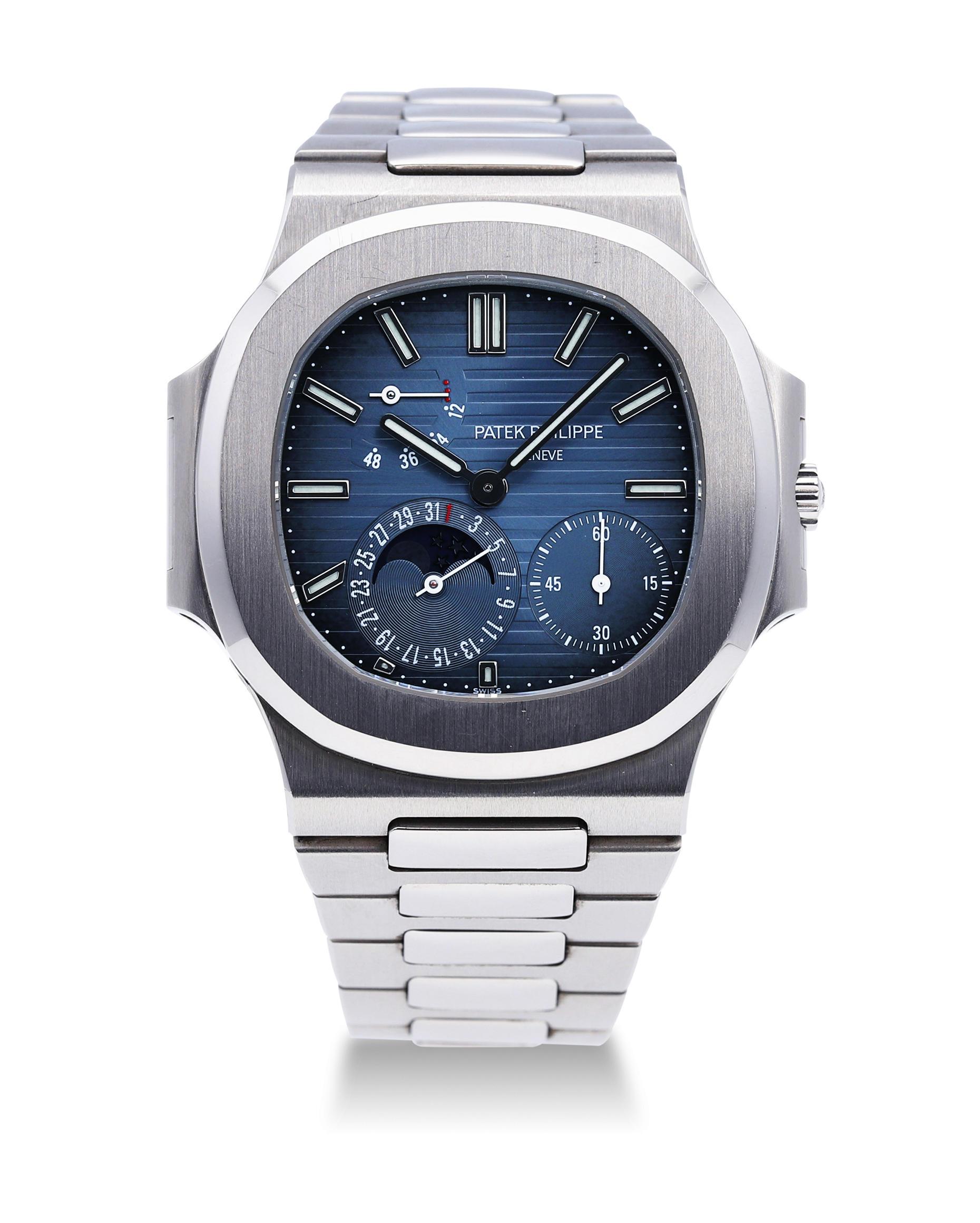 Patek Philippe 3712/1A: A Rare Nautilus Model with Moon Phases and Date