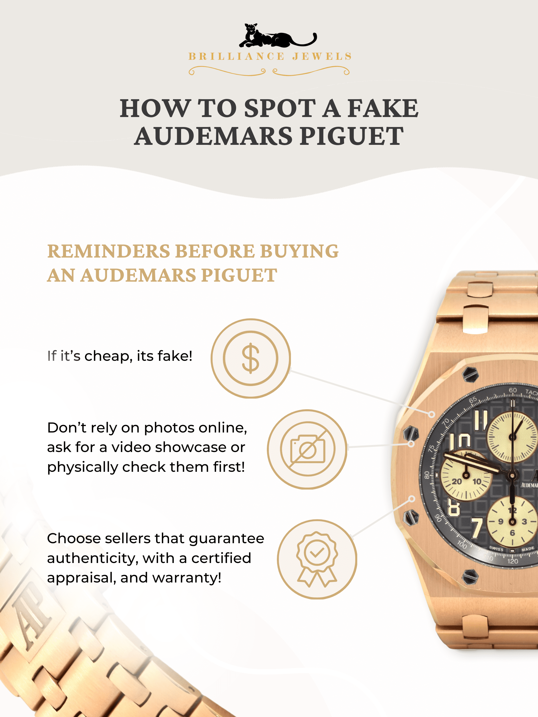 The Truth About Fake Audemars Piguet Watches: What to Look For