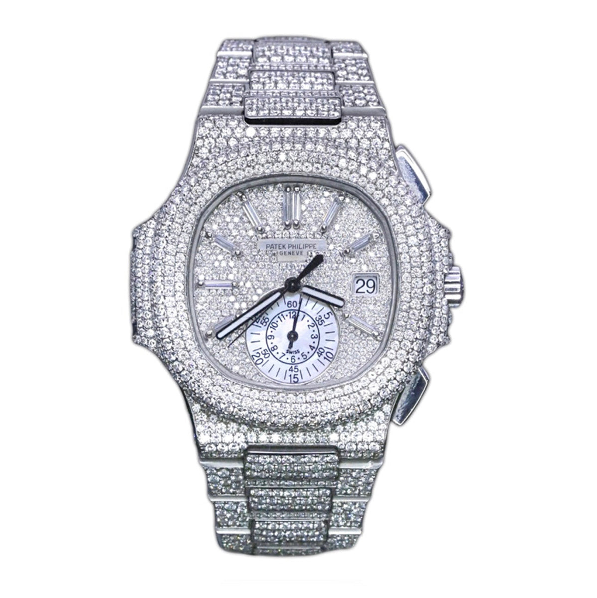 Patek Philippe Nautilus Iced Out: The Ultimate Luxury Watch with Diamond Embellishments