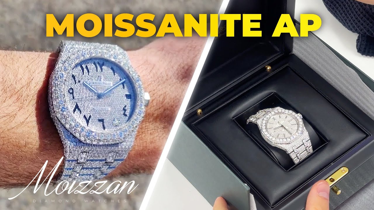 Audemars Piguet Royal Oak with Moissanite: Perfect Fusion of Craftsmanship and Sparkle