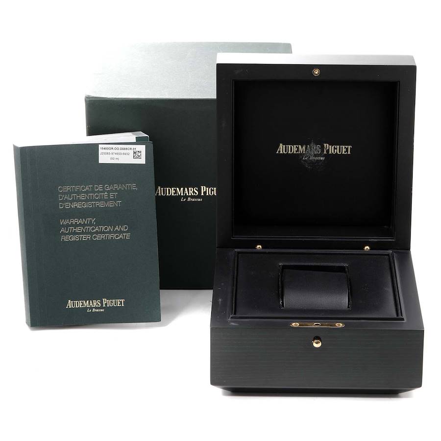 Buy Authentic Audemars Piguet Royal Oak Watch Box with Papers & Certificate