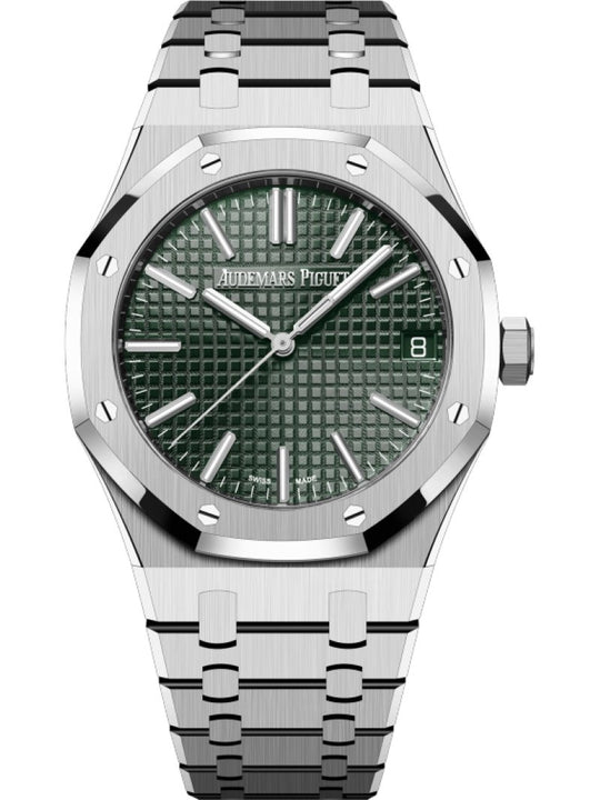 Discover the Audemars Piguet Royal Oak Green Dial 15510ST – A Timeless Classic