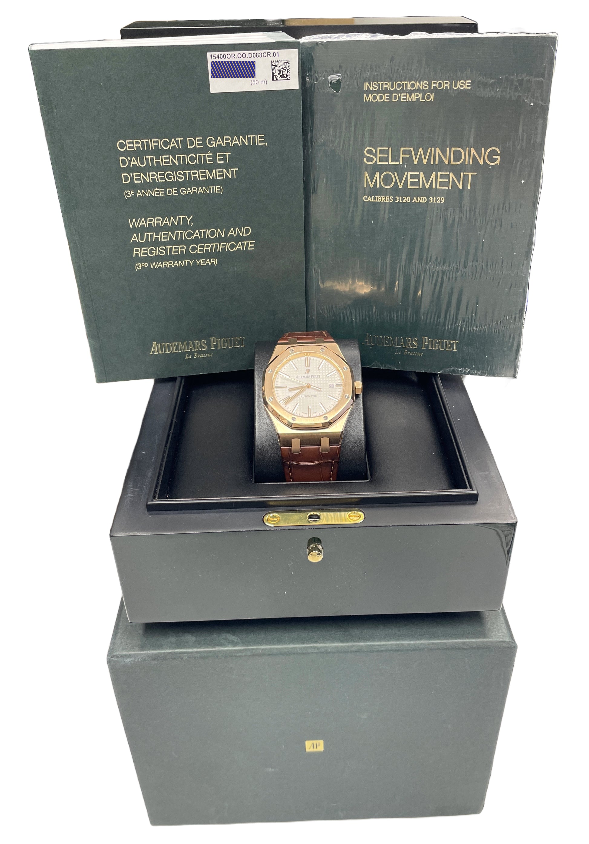 Buy Authentic Audemars Piguet Royal Oak Watch Box with Papers & Certificate