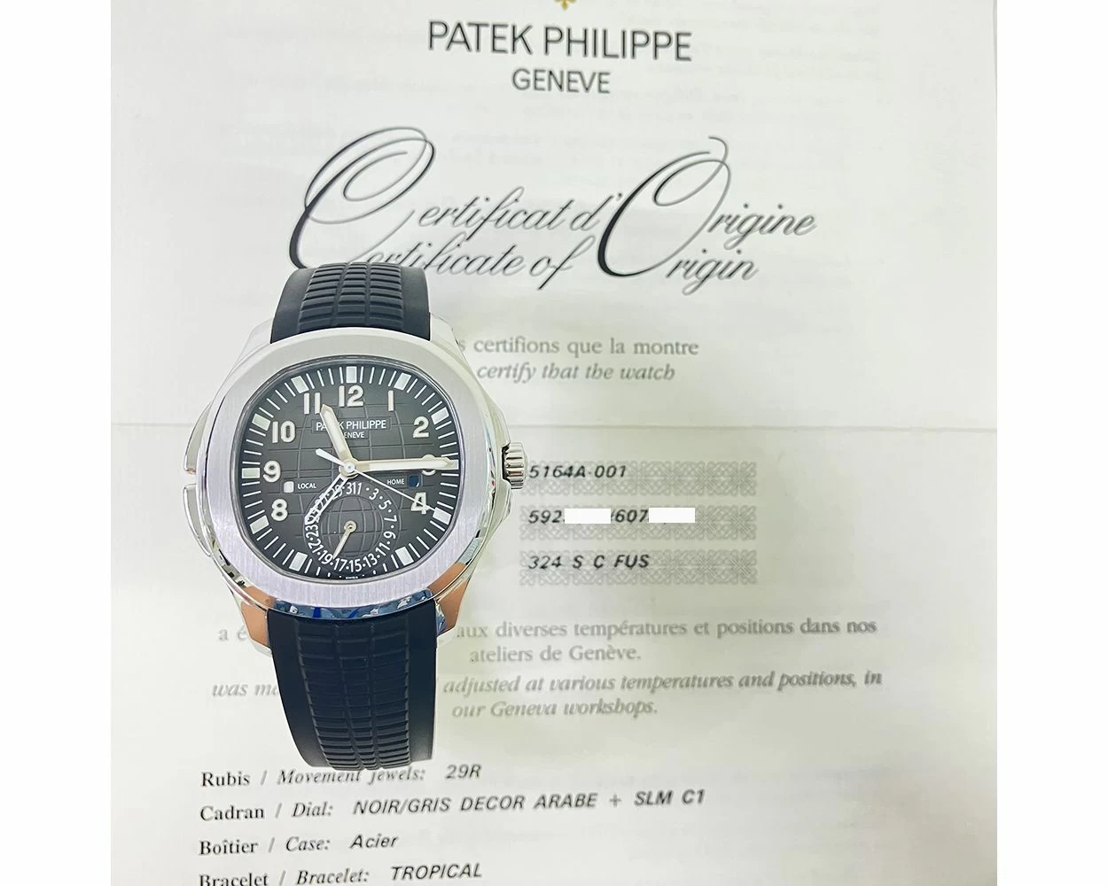 Buy Patek Philippe 5164A Aquanaut Travel Time: Best Prices & Deals