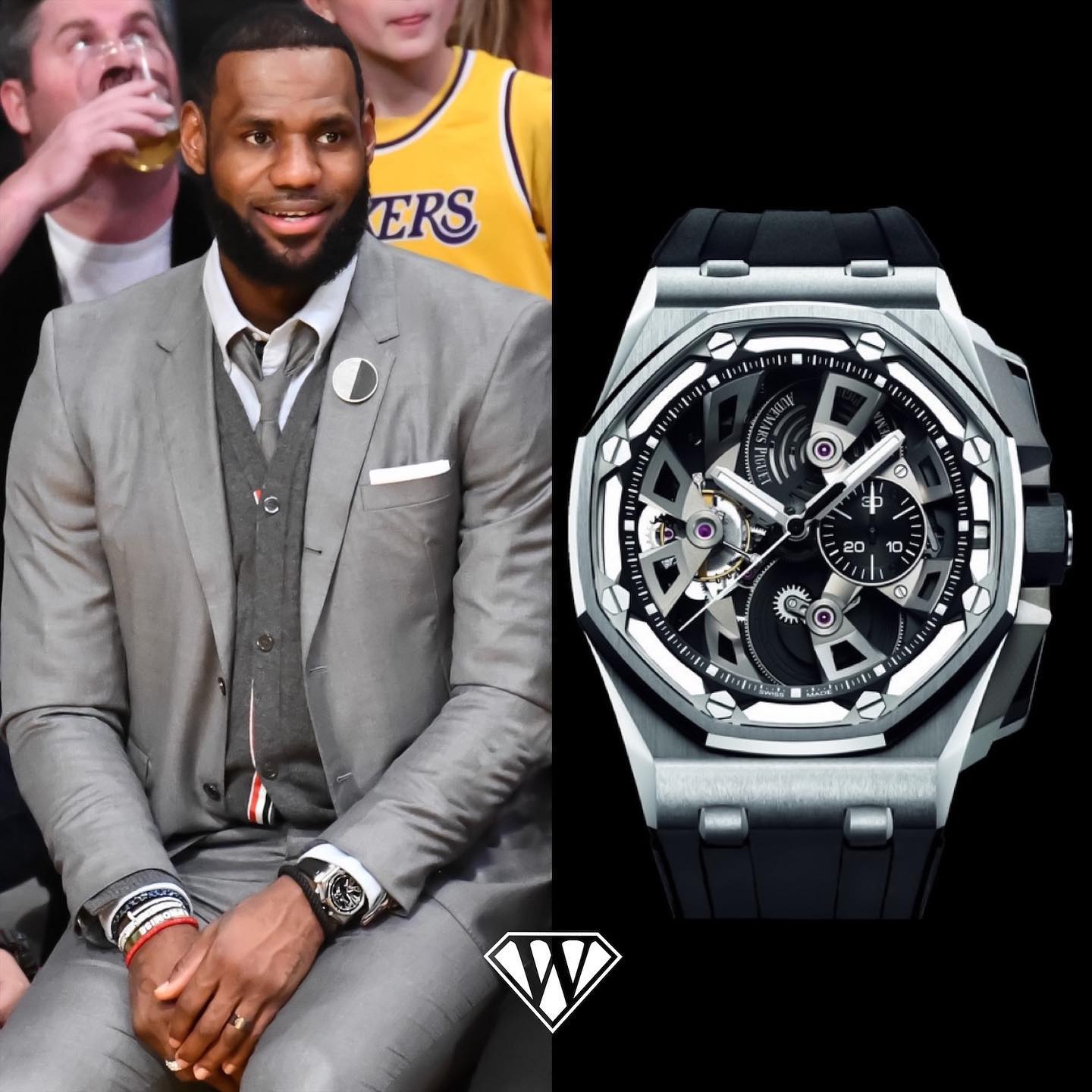 LeBron James Audemars Piguet Collection: Royal Oak Offshore Tourbillon Watches