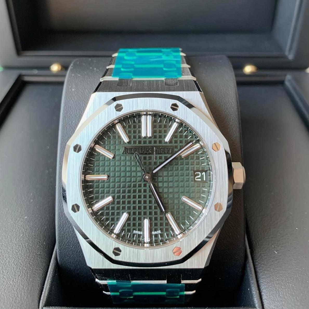 Discover the Audemars Piguet Royal Oak Green Dial 15510ST – A Timeless Classic