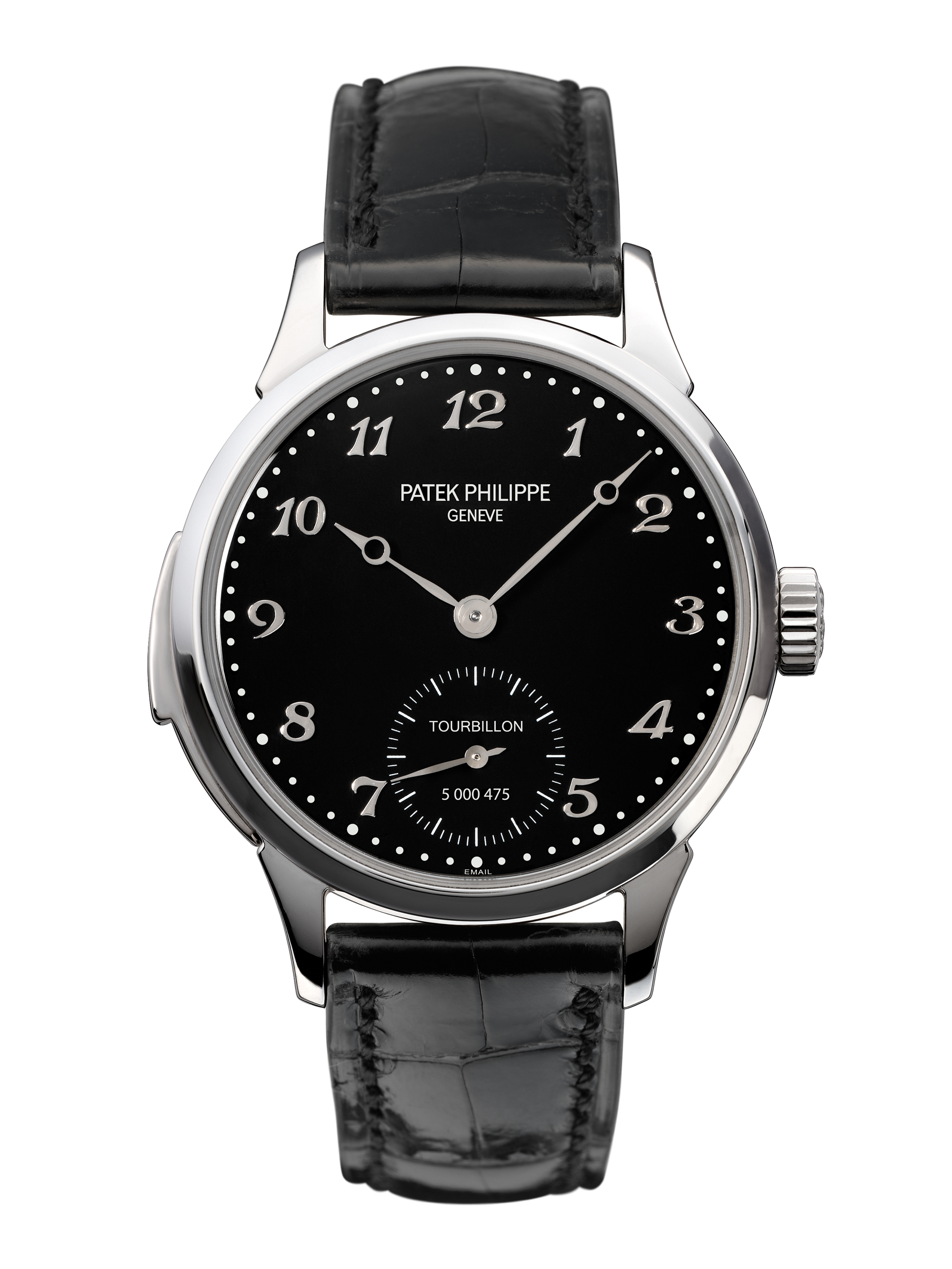 Explore the Patek Philippe 3939: Classic 34mm Tourbillon with Enamel Dial