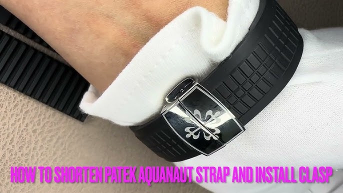 How to Properly Adjust the Patek Philippe Rubber Strap for Any Wrist Size