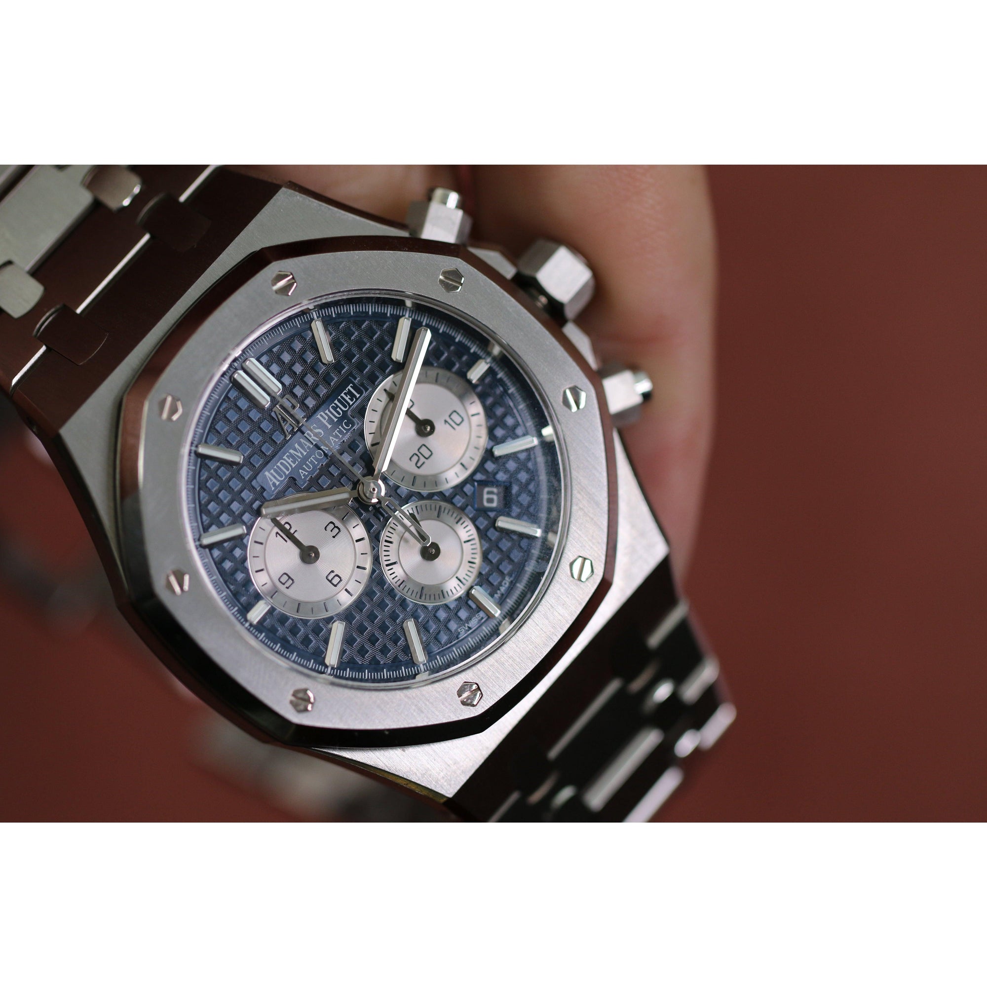 Discover the Audemars Piguet Royal Oak Blue Dial Chronograph – Timeless Elegance and Precision