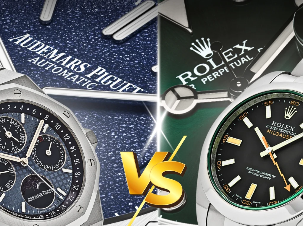 Audemars Piguet vs Rolex: A Detailed Comparison of Craftsmanship and Prestige