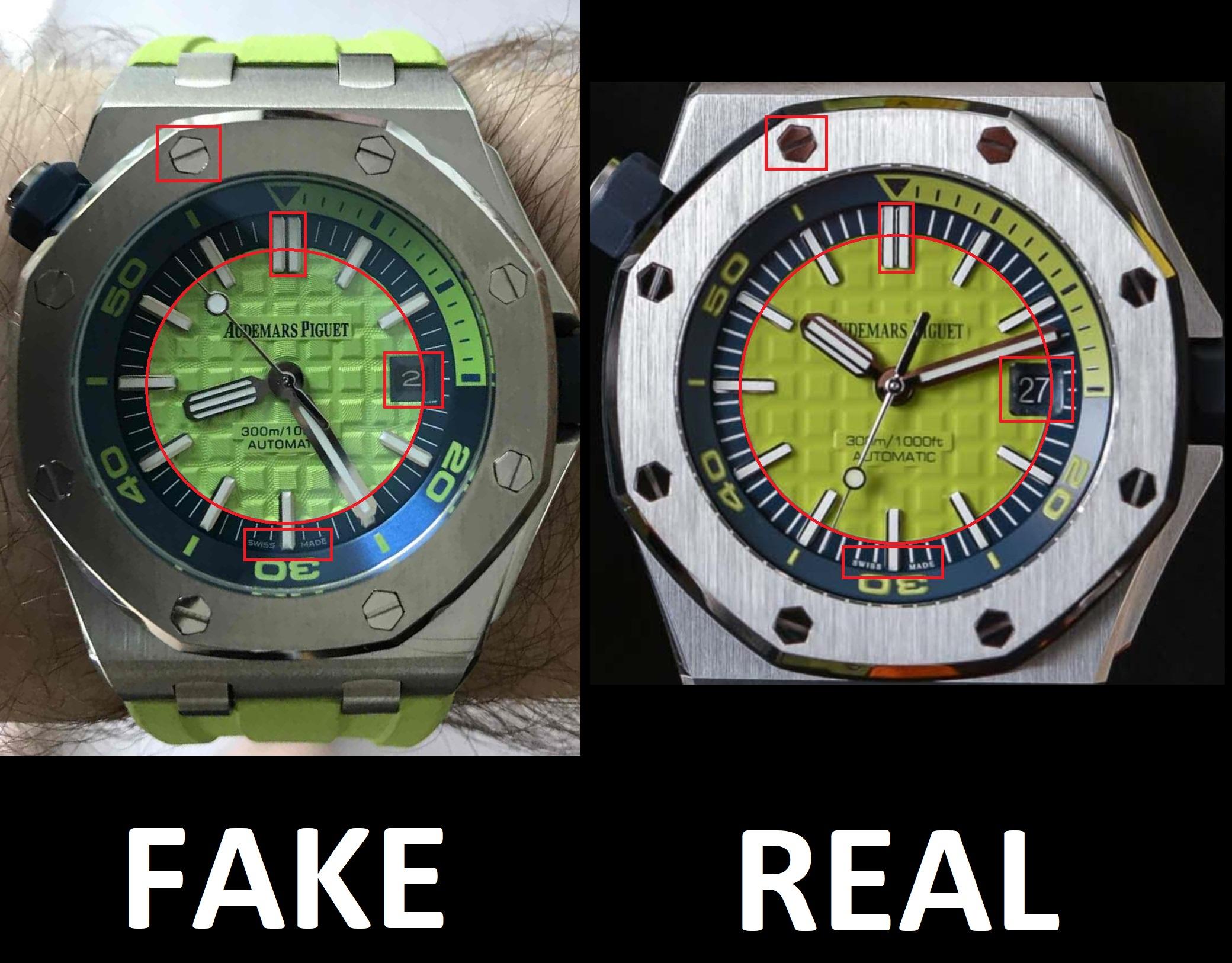 Audemars Piguet Real vs Fake: How to Spot the Differences