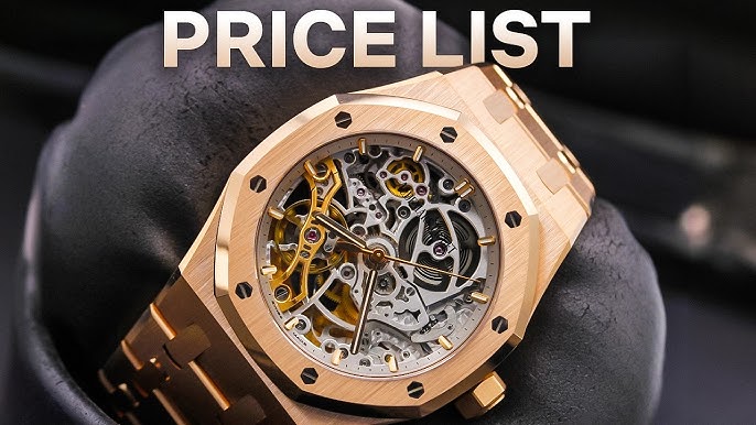 Audemars Piguet Gold Price 2024: Exploring the Cost of Luxury Watches