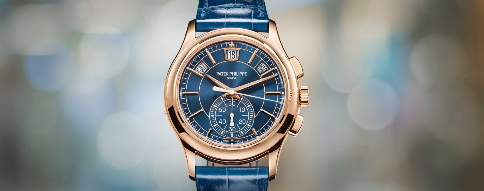 Discover the Elegance of Patek Philippe 5905R Rose Gold Chronograph with Annual Calendar