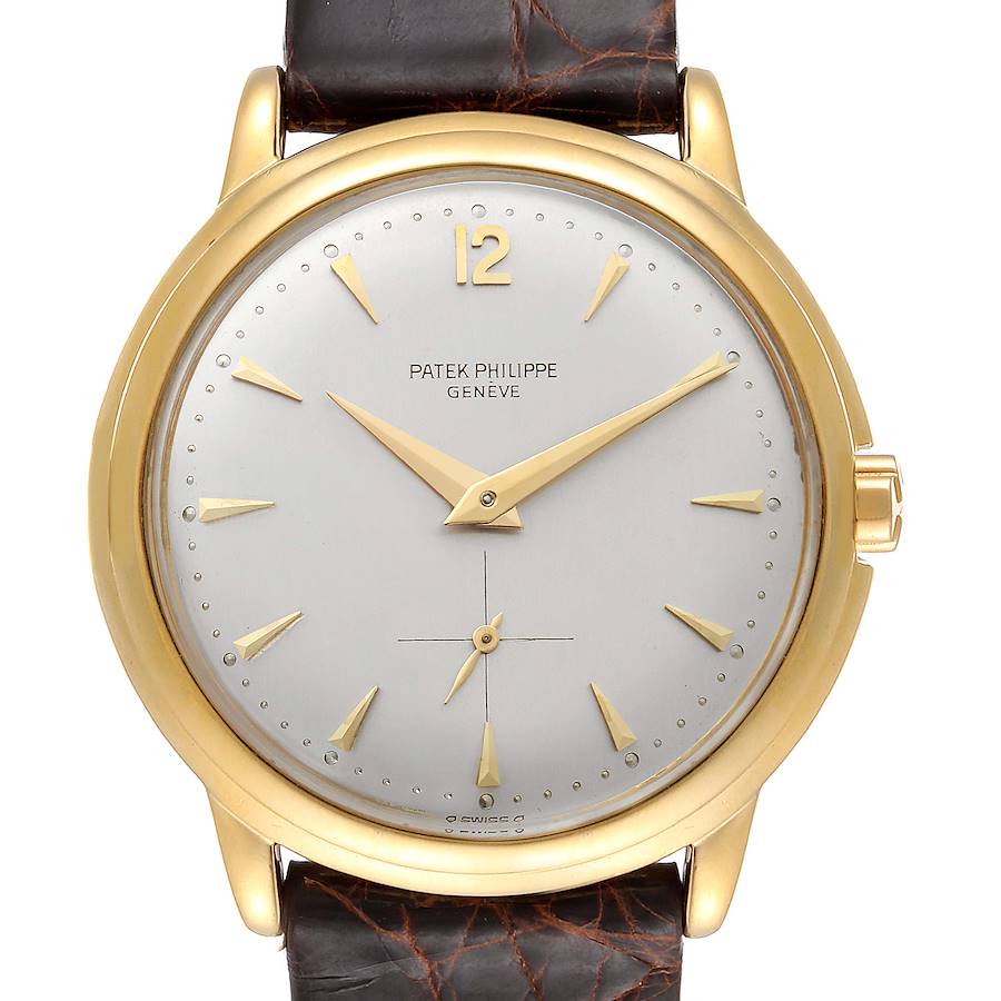 Buy Patek Philippe 2552 Calatrava: Luxury 18K Yellow Gold Watch with Sub-Seconds