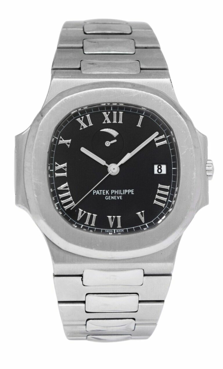 Patek Philippe 3710/1A: Stunning Stainless Steel Nautilus with Black Dial