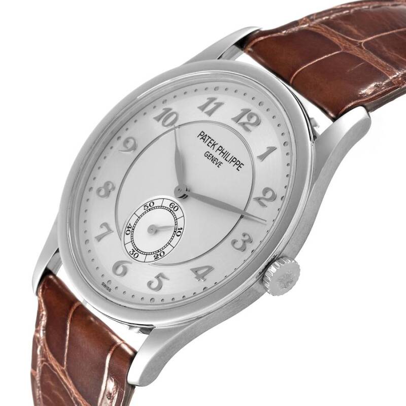 Discover the Patek Philippe 5196P: Luxury Platinum Manual Wind Watch