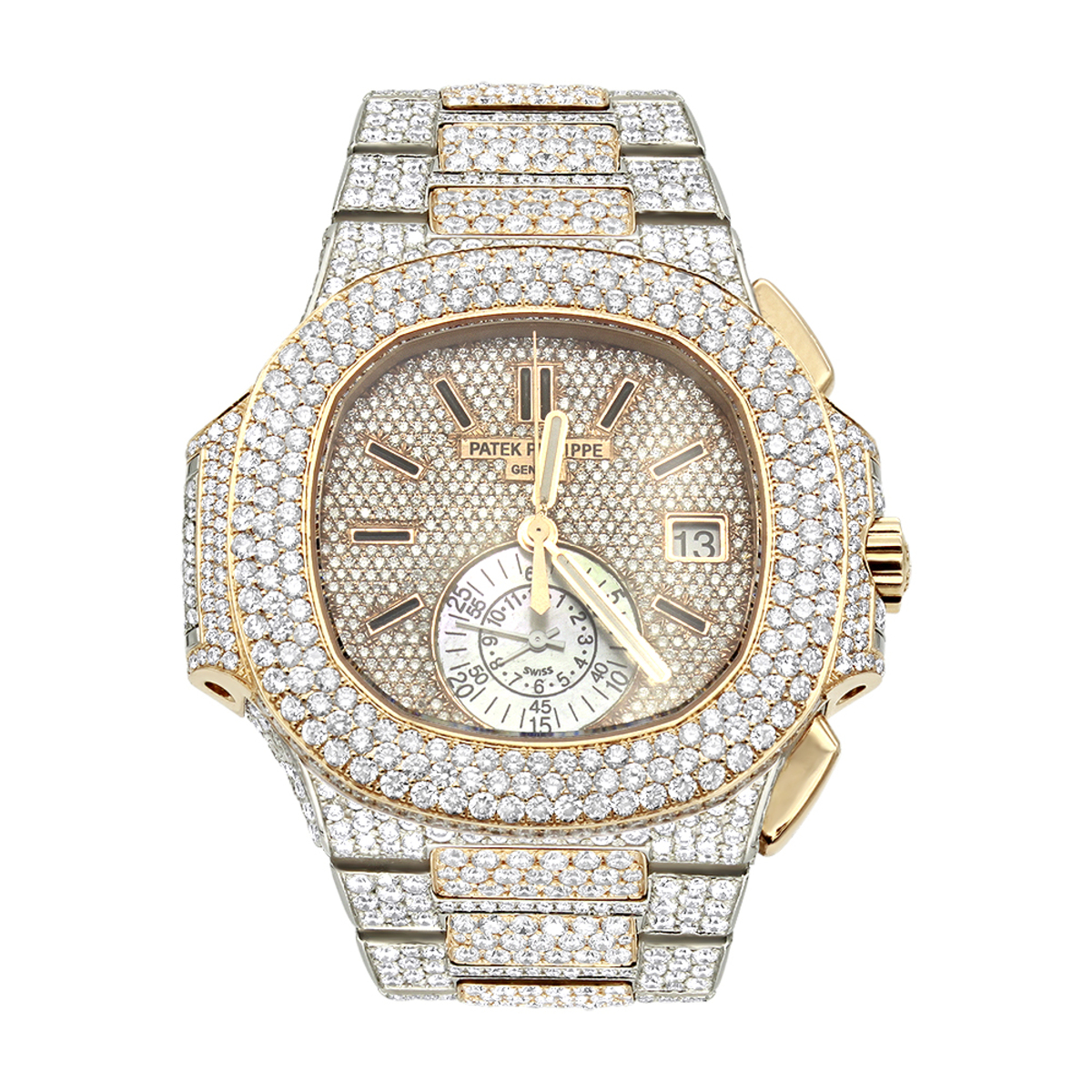 Patek Philippe Nautilus Iced Out: The Ultimate Luxury Watch with Diamond Embellishments