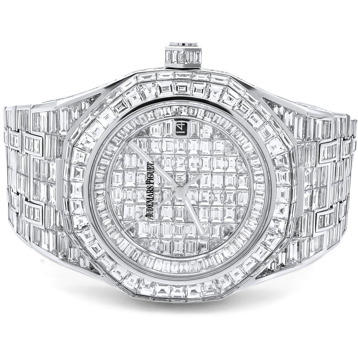 Shop Audemars Piguet Iced Out Royal Oak – Luxury Meets Sparkle