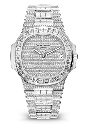 Discover the Stunning Iced Patek Philippe Nautilus: A Diamond-Encrusted Masterpiece