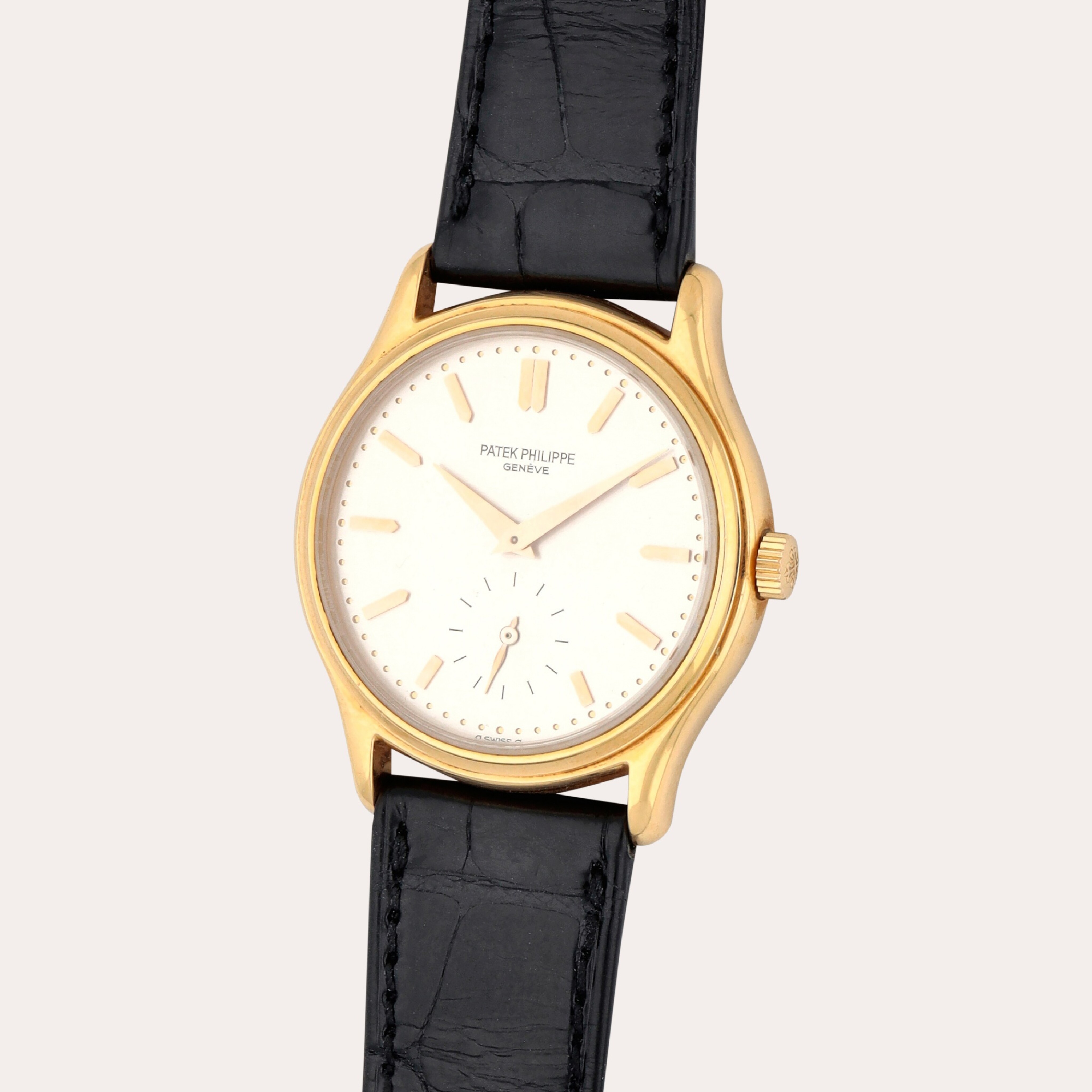 Discover the Patek Philippe Calatrava 3923: Classic 18k Yellow Gold Timepiece