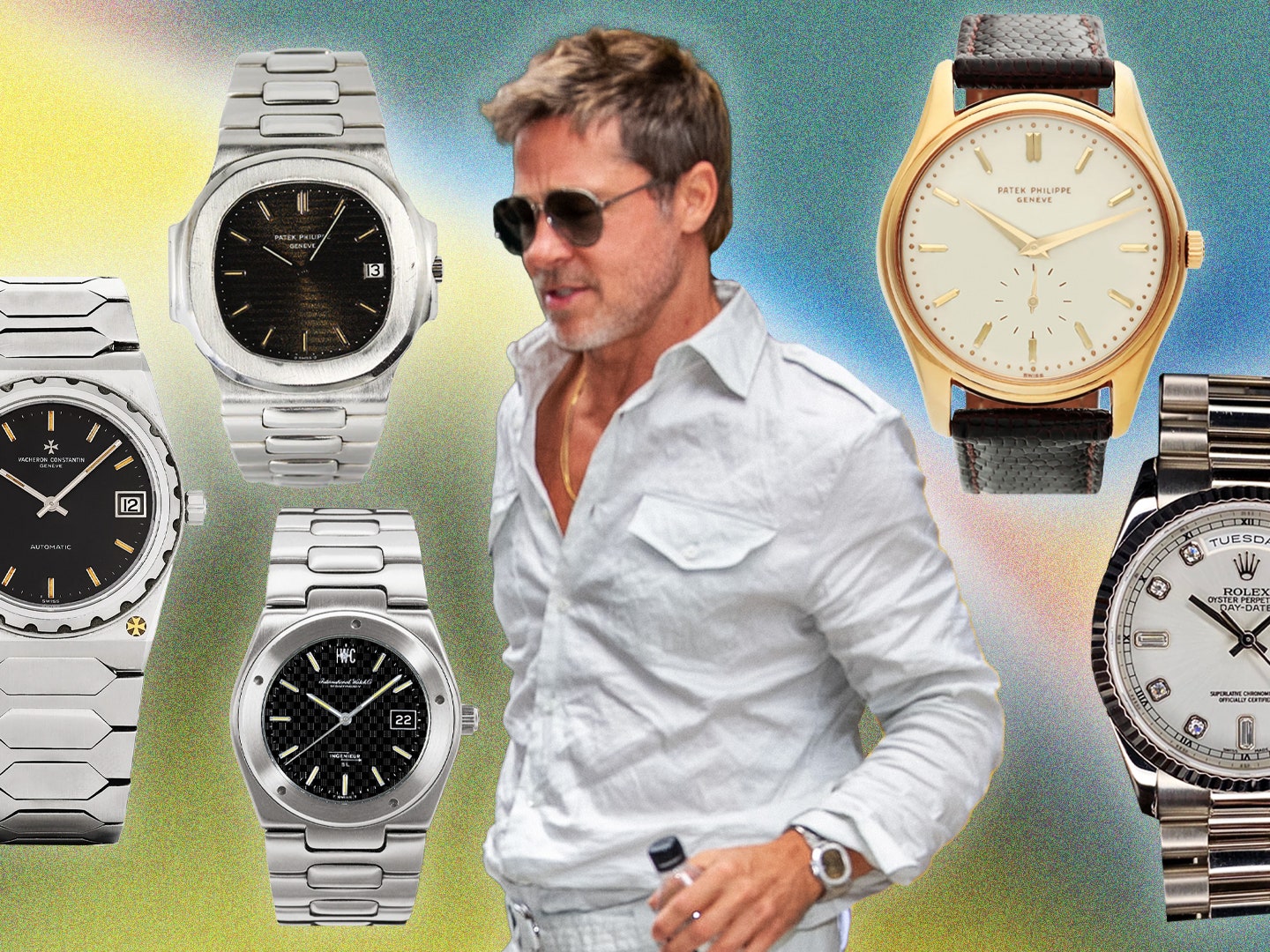 Brad Pitts Patek Philippe Watch Collection: A Look at the Luxury Timepieces