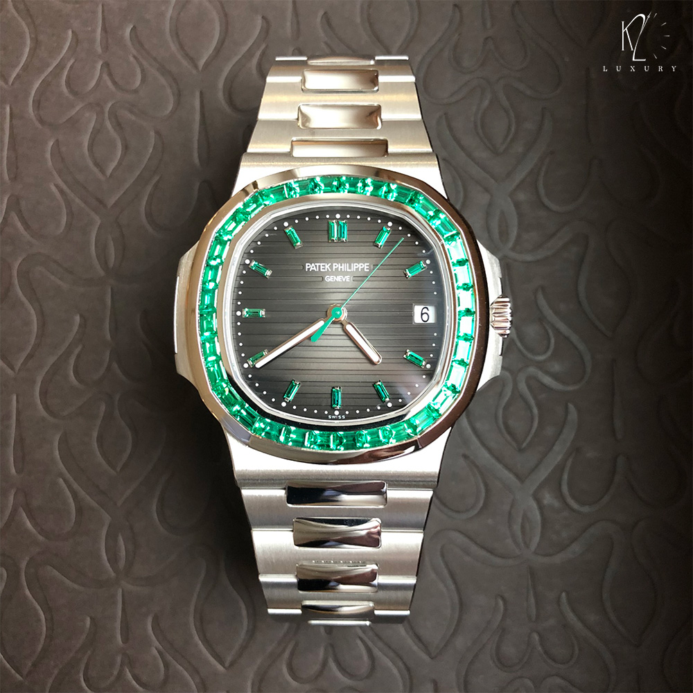 Discover the Elegance of Patek Philippe Emerald 5711P: Luxury in Platinum