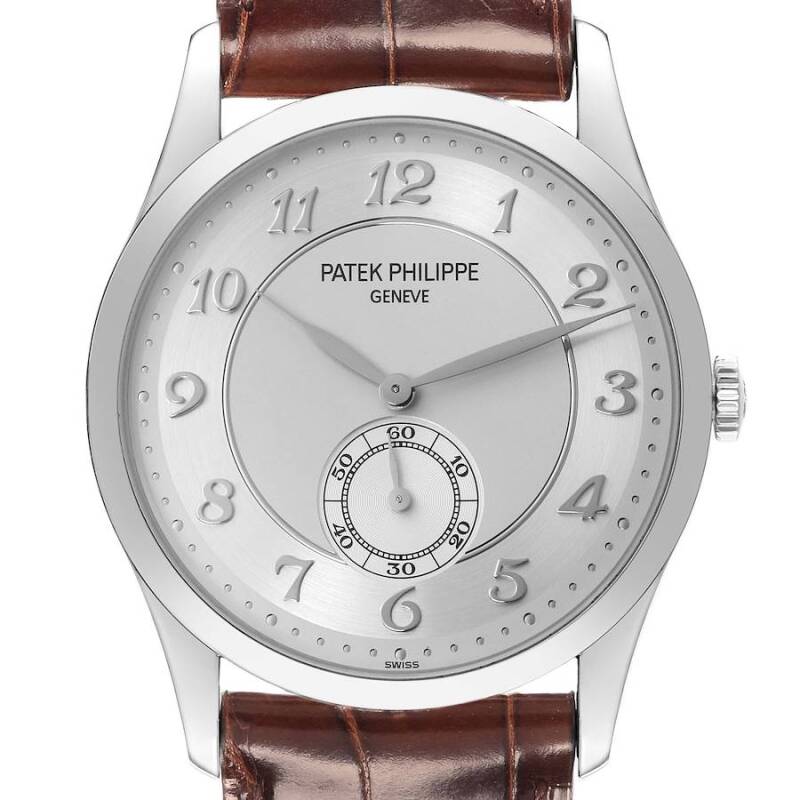 Discover the Patek Philippe 5196P: Luxury Platinum Manual Wind Watch