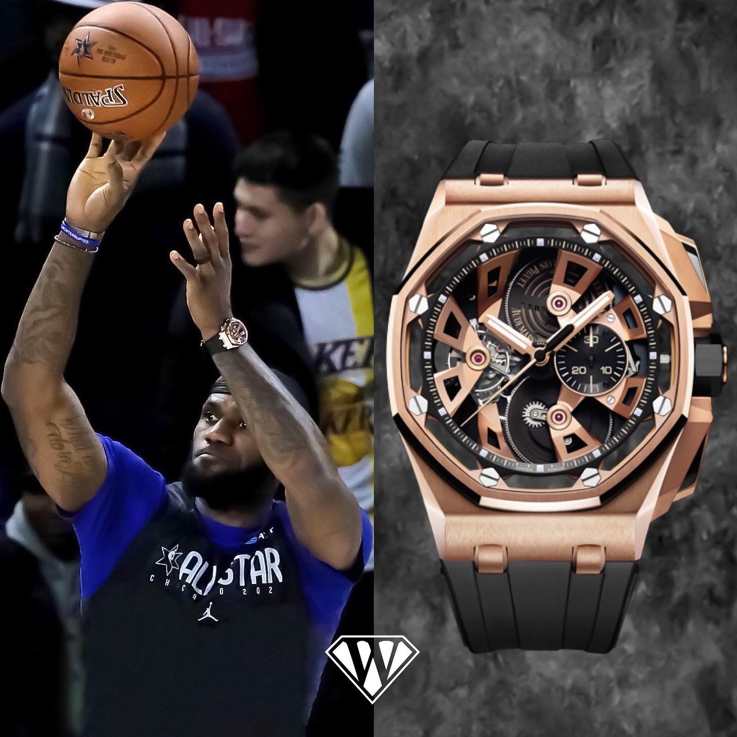 LeBron James Audemars Piguet Collection: Royal Oak Offshore Tourbillon Watches