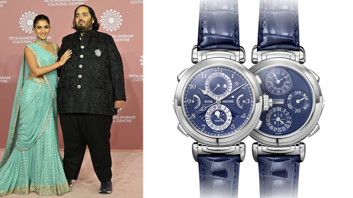 Anant Ambanis $12 Million Patek Philippe Grandmaster Chime and Exclusive Timepieces