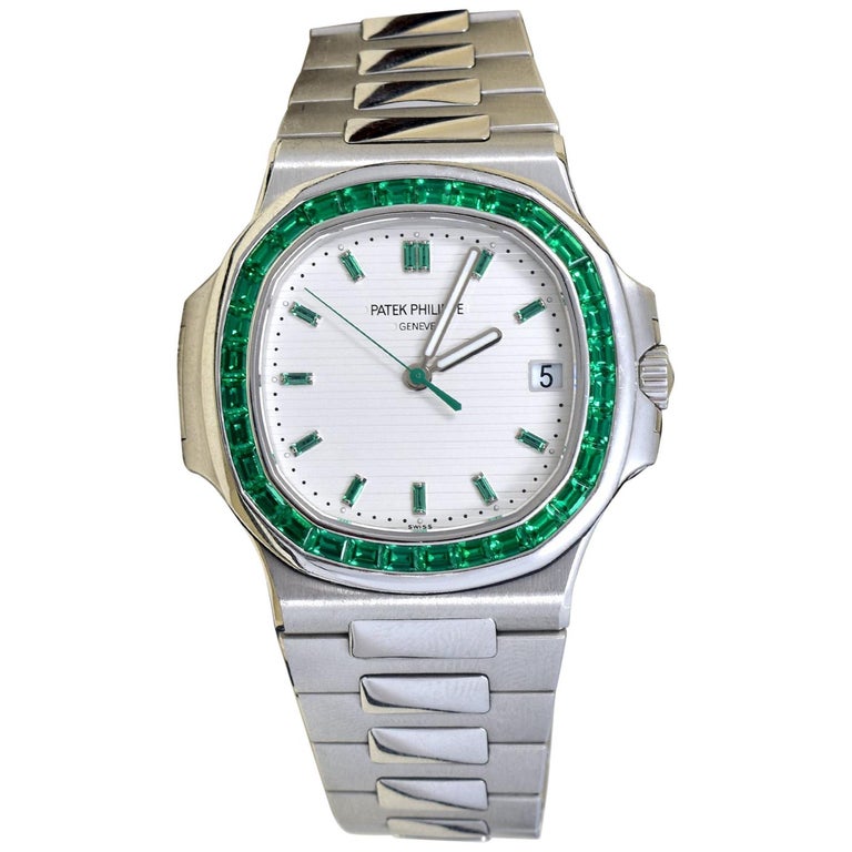 Discover the Elegance of Patek Philippe Emerald 5711P: Luxury in Platinum