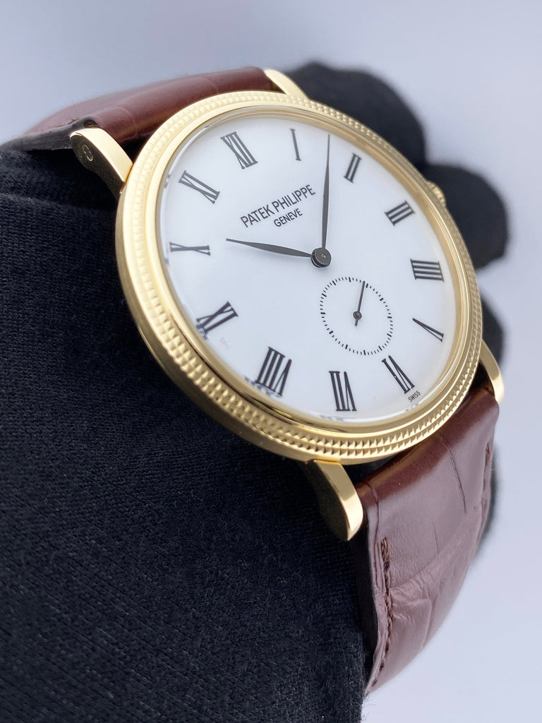 Patek Philippe 5119 Calatrava: A Timeless 18k Yellow Gold Mens Watch